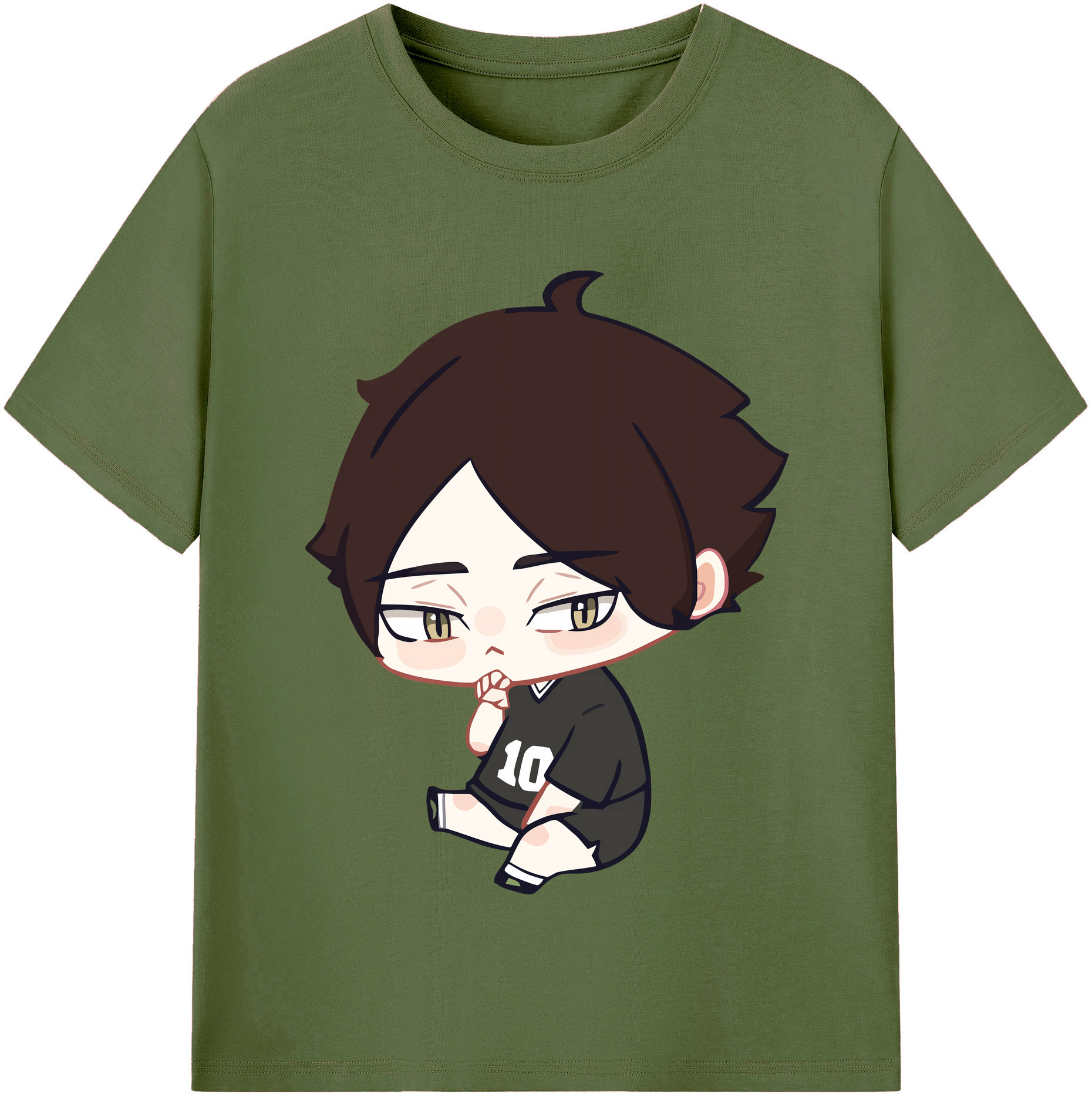 （画像用） ハイキュー!! Haikyu!! 綿100％半袖Tシャツ（フロントプリント）